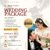 WEDDING PACKAGE Instagram Post template
