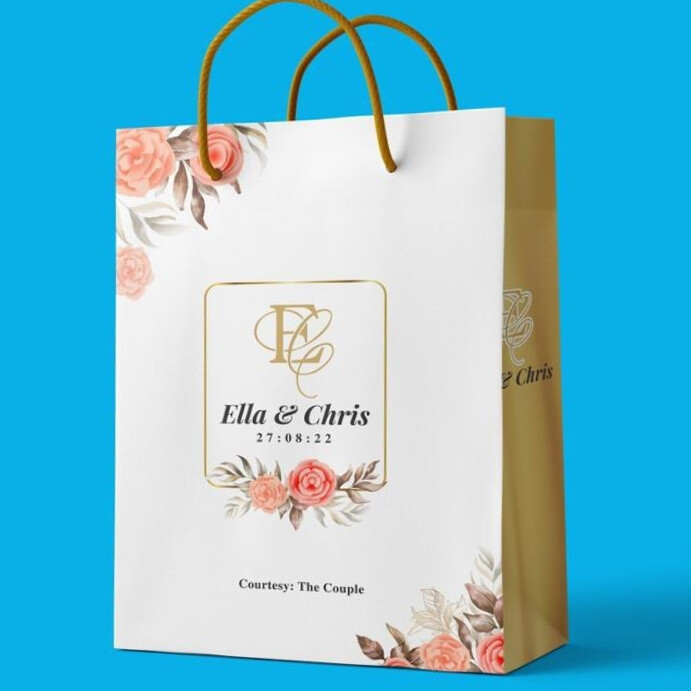 Paper Bag Design Sample Paper Bag Template Design