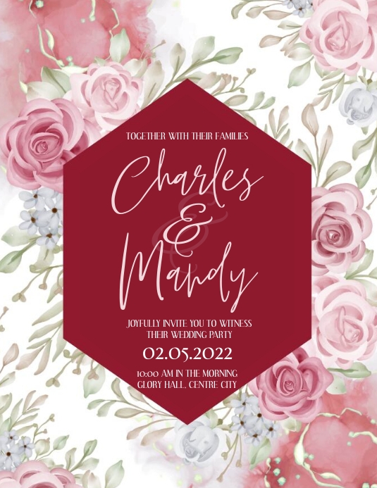 Wedding PARTY INVITE Invitation Template | PosterMyWall