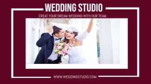 Wedding Photo Studio Offer Template Miniatura na YouTube