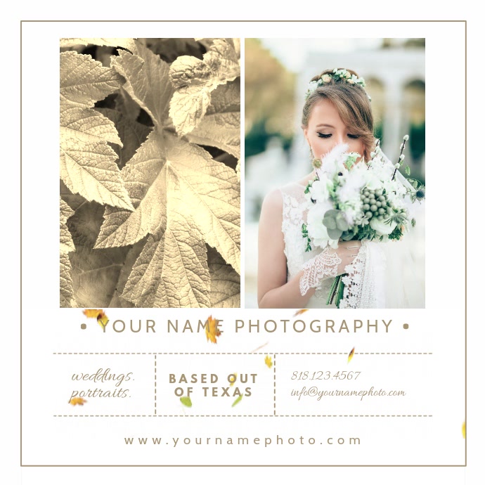 Wedding Photography Ad Template PosterMyWall