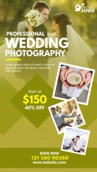 Wedding Photography Instagram Story template