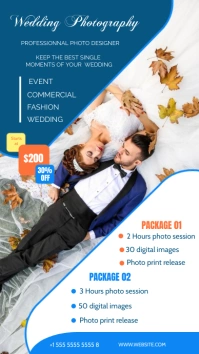 wedding photography service poster template WhatsApp Status
