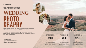 Wedding Photography template Publicación de Twitter