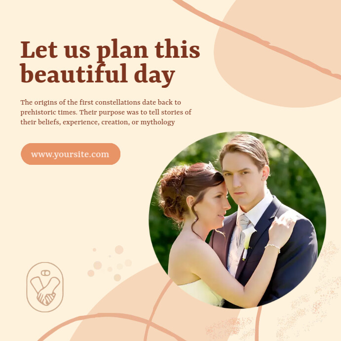 Planner Ad Examples Wedding Planner Ad Template | PosterMyWall