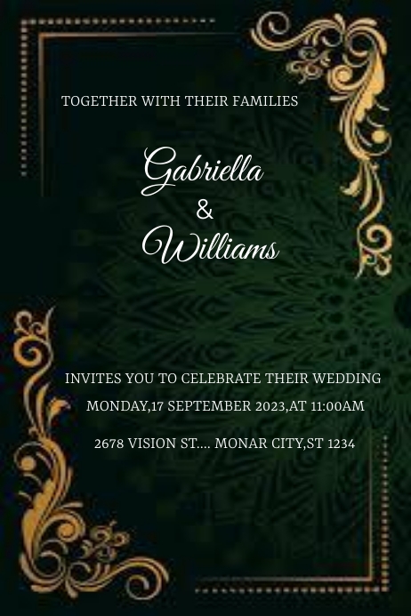wedding poster Template PosterMyWall wedding poster Template PosterMyWall