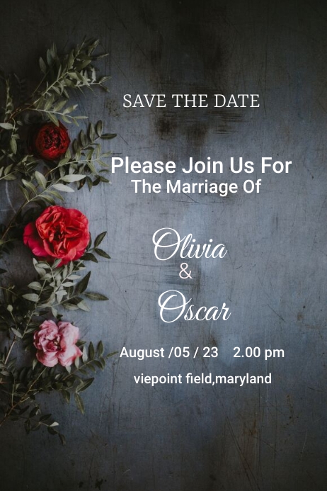 wedding poster Template PosterMyWall wedding poster Template PosterMyWall