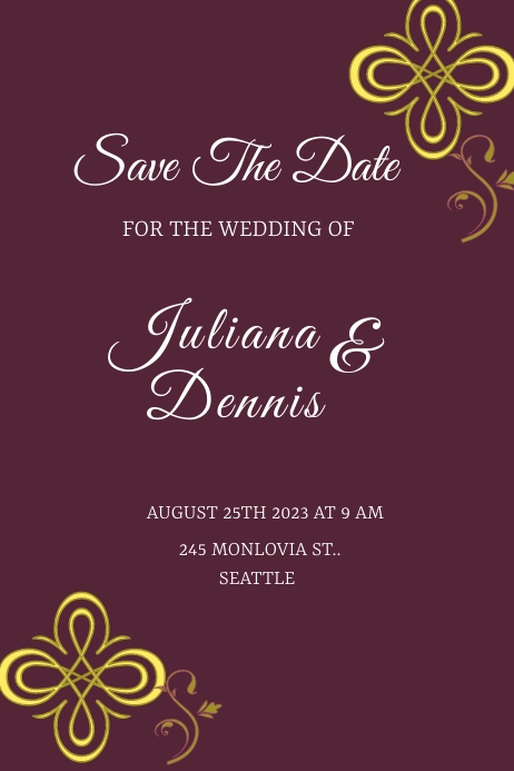 wedding poster Template PosterMyWall wedding poster Template PosterMyWall