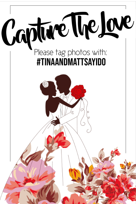 Wedding Poster Template PosterMyWall wedding-poster-template-postermywall