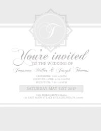 wedding invitation templates postermywall