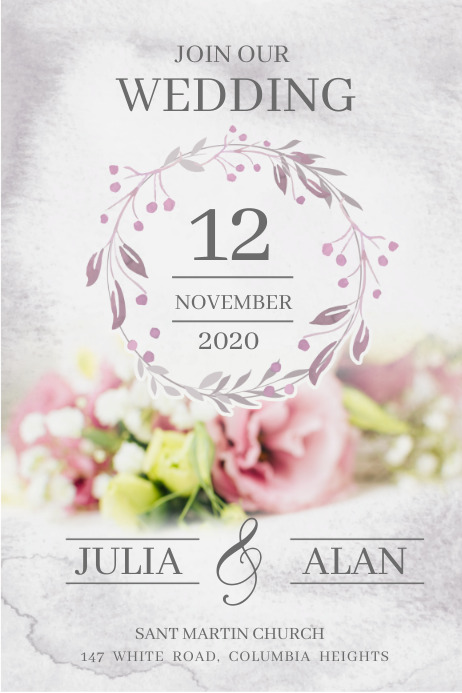 wedding card Template