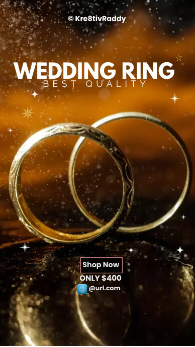 Copy of Wedding Ring | PosterMyWall