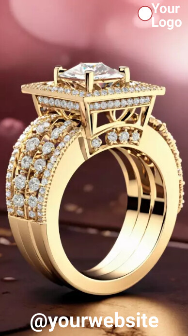 Wedding Ring Template | PosterMyWall