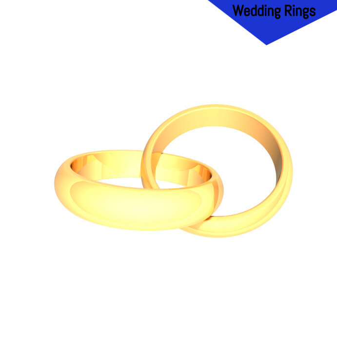 Wedding Rings Template PosterMyWall