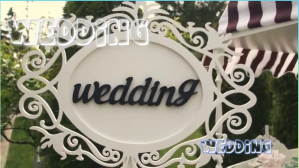 WEDDING SIGN Coverfoto til YouTube-kanal template