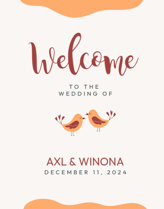 Wedding Sign Design