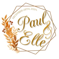 Wedding Sticker white Square Persegi (1:1) template