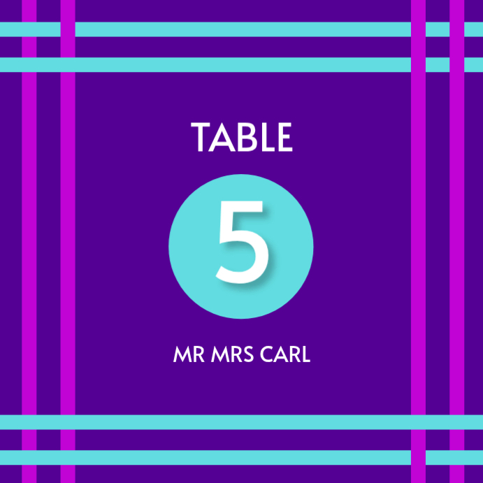 Copy Of Wedding Table Number Card PosterMyWall copy-of-wedding-table-number-card-postermywall