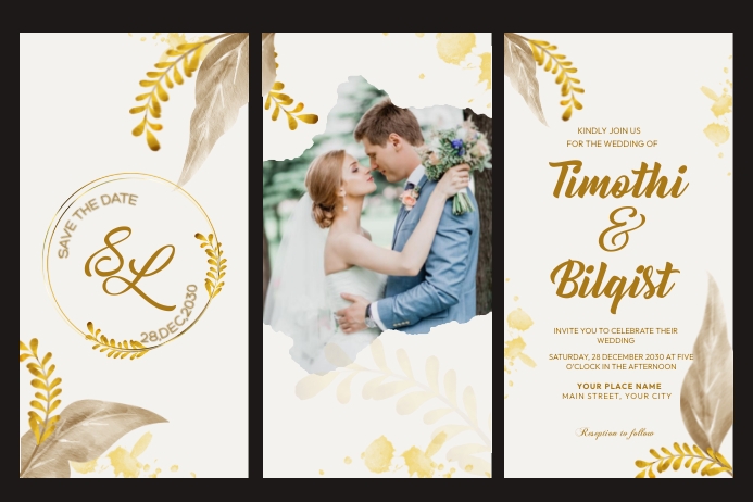 Wedding Template PosterMyWall Wedding Template PosterMyWall