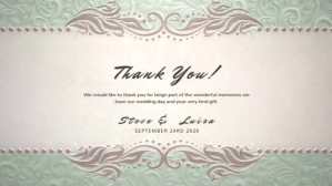 Wedding Thank You Video Template Facebook-covervideo (16:9)