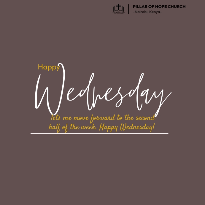 Wednesday Template | PosterMyWall