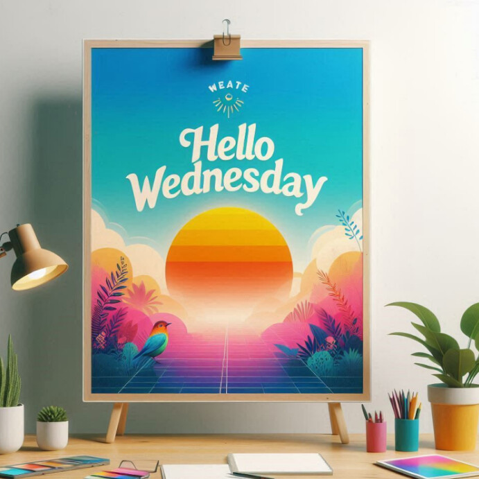 wednesday post Template | PosterMyWall