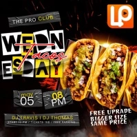 Wednesday Tacos Sale Instagram-Beitrag template