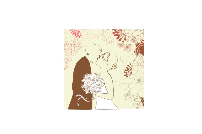 Weeding Poster template