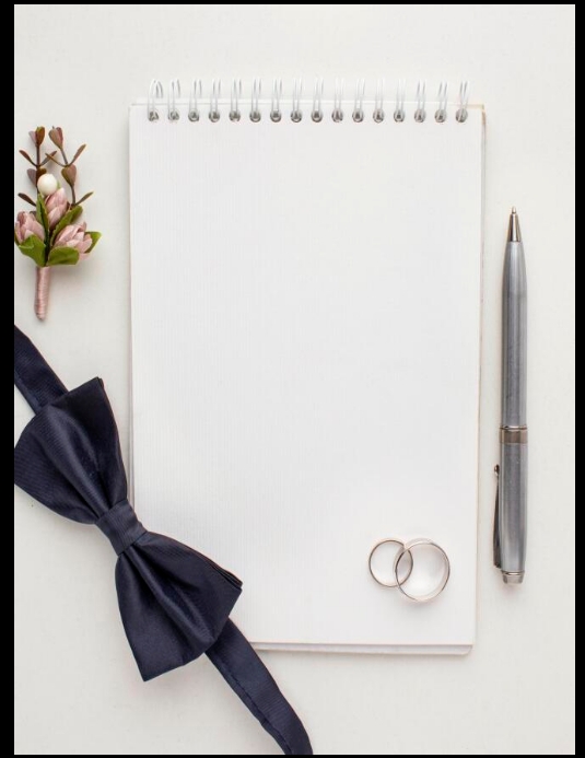 Plantilla de Weeding Invitation Card | PosterMyWall