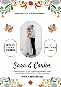 WEEDING INVITATION TEMPLATE | PosterMyWall