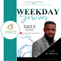 Weekly Service Animation Photo mid week service Template | PosterMyWall