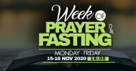 Week of prayer and fasting Facebook Shared Image template
