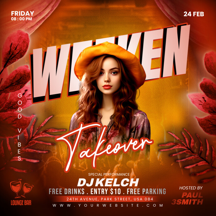 Copy of weeken takeover | PosterMyWall
