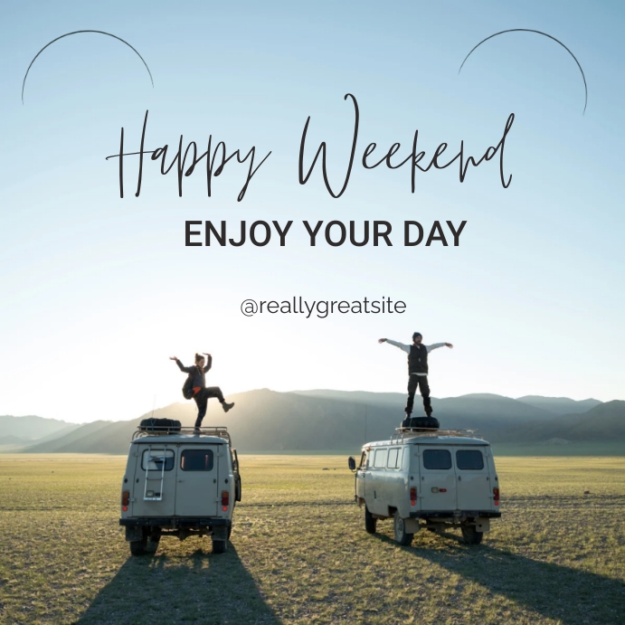 Weekend day Template | PosterMyWall