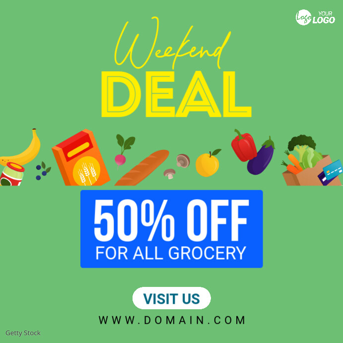 Weekend Deal Template | PosterMyWall