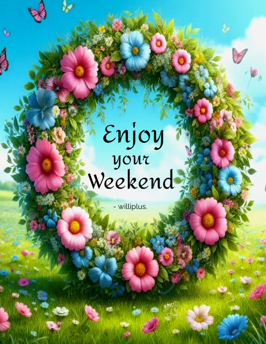 Weekend Design Template | PosterMyWall