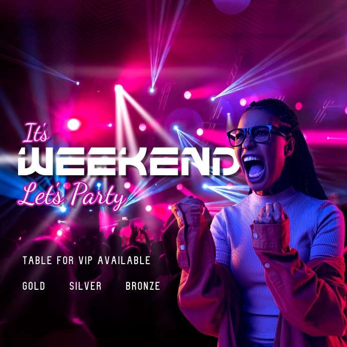 Copy of Weekend flyer | PosterMyWall
