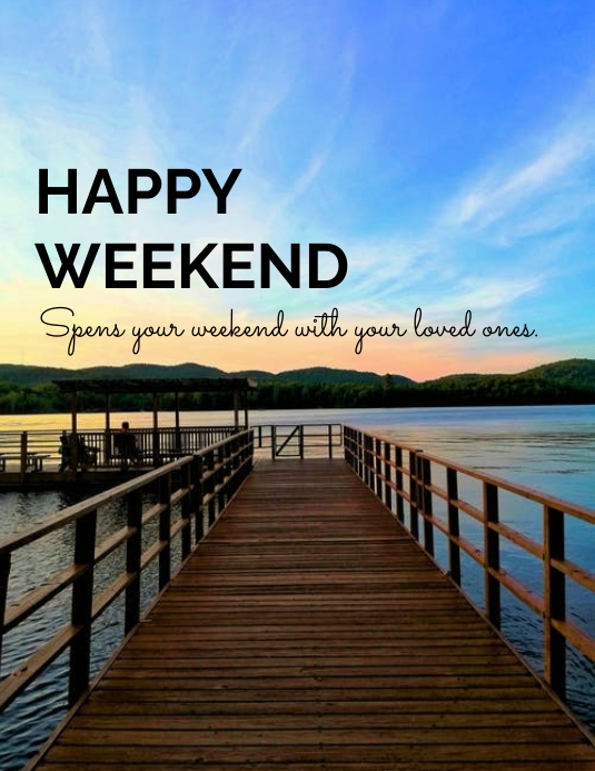 Weekend flyer Template | PosterMyWall