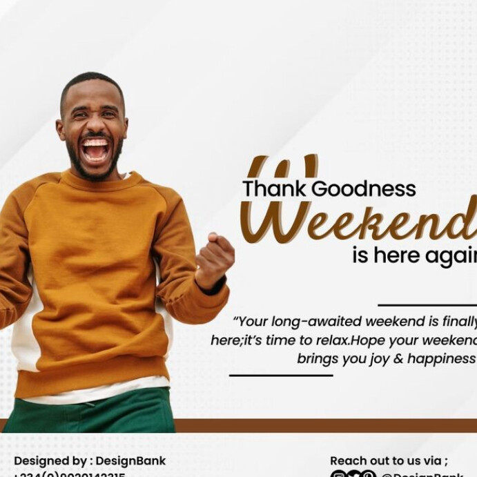 Weekend flyer template | PosterMyWall