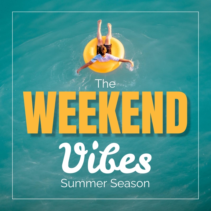 Weekend IG Post Template | PosterMyWall
