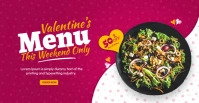 Weekend Menu Facebook Event Cover template