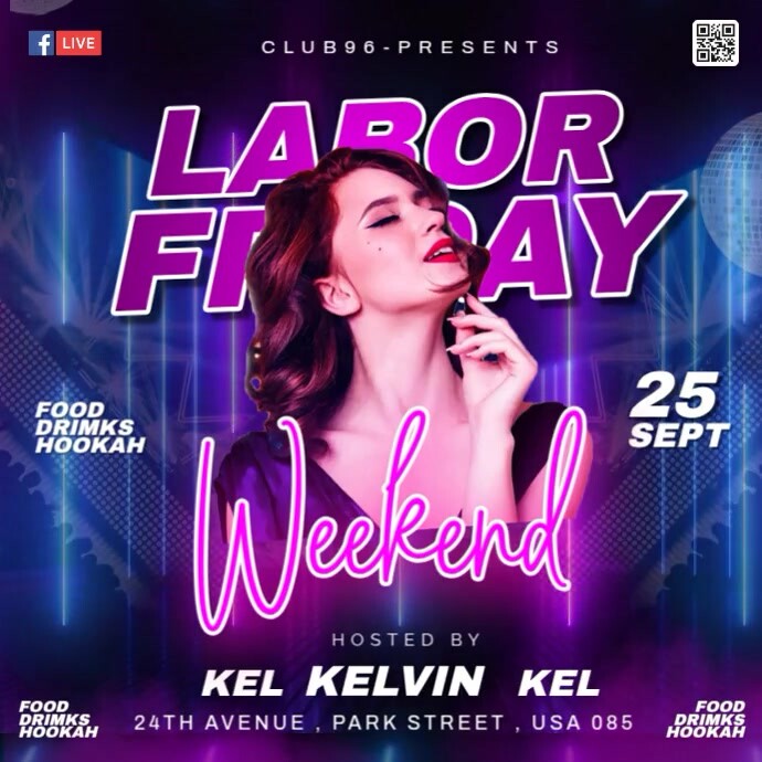 weekend party Template | PosterMyWall