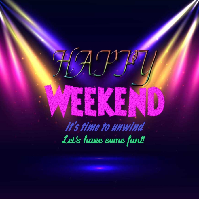 Weekend party template | PosterMyWall