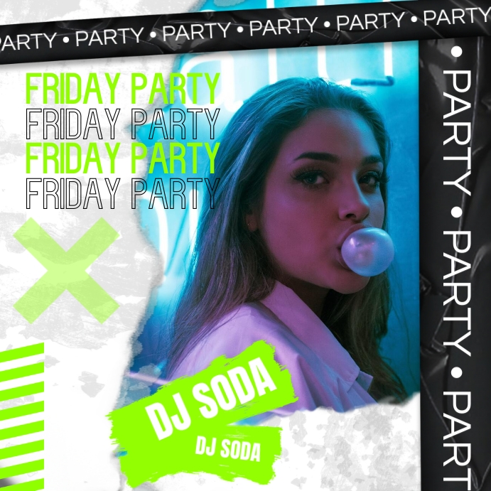 Weekend Party Template Instagram Post