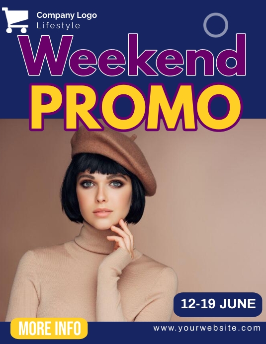 Weekend Promo Flyer Template | PosterMyWall