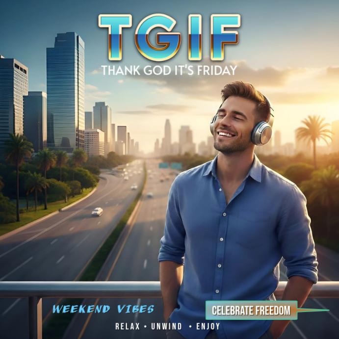 Weekend Relaxation Instagram Ad Template | PosterMyWall