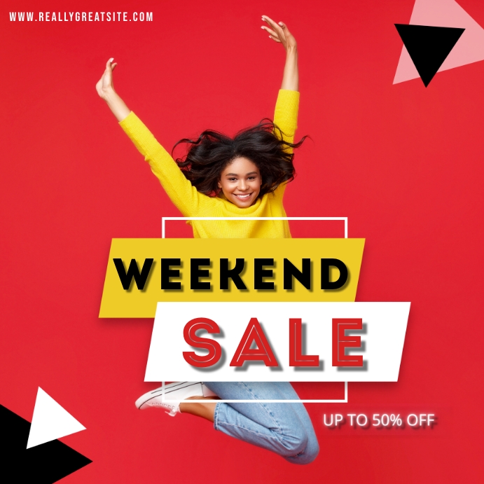Weekend Sale Template | PosterMyWall