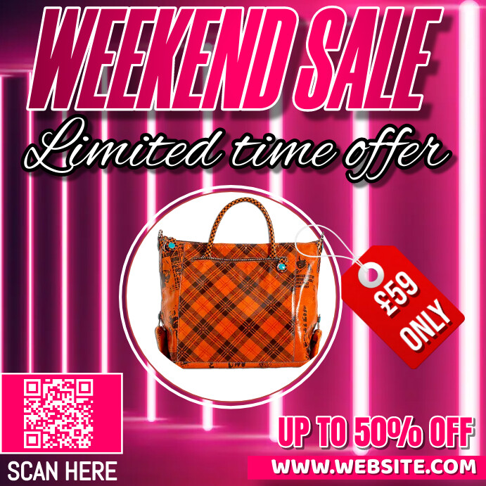 Weekend sales template business promotion | PosterMyWall