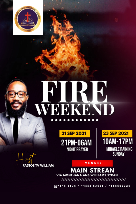 Weekend Service WEEKEND SERVICES Template | PosterMyWall