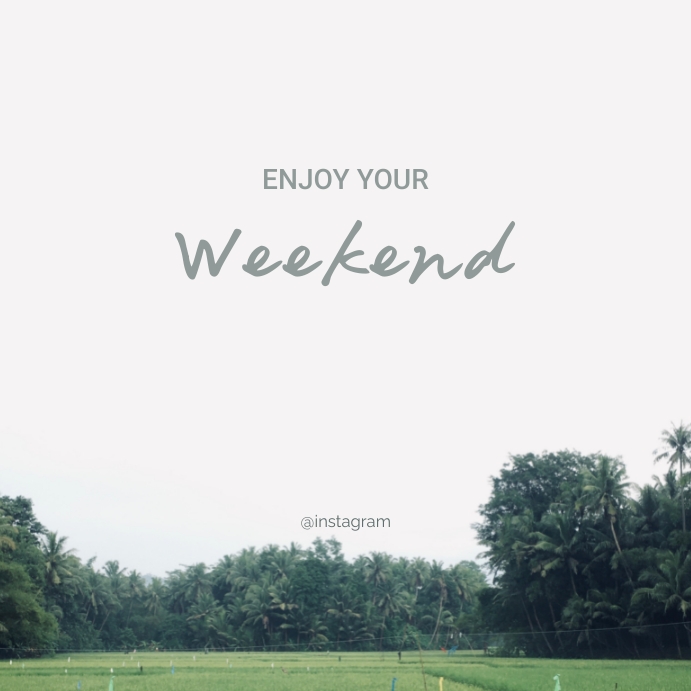 Weekend template | PosterMyWall
